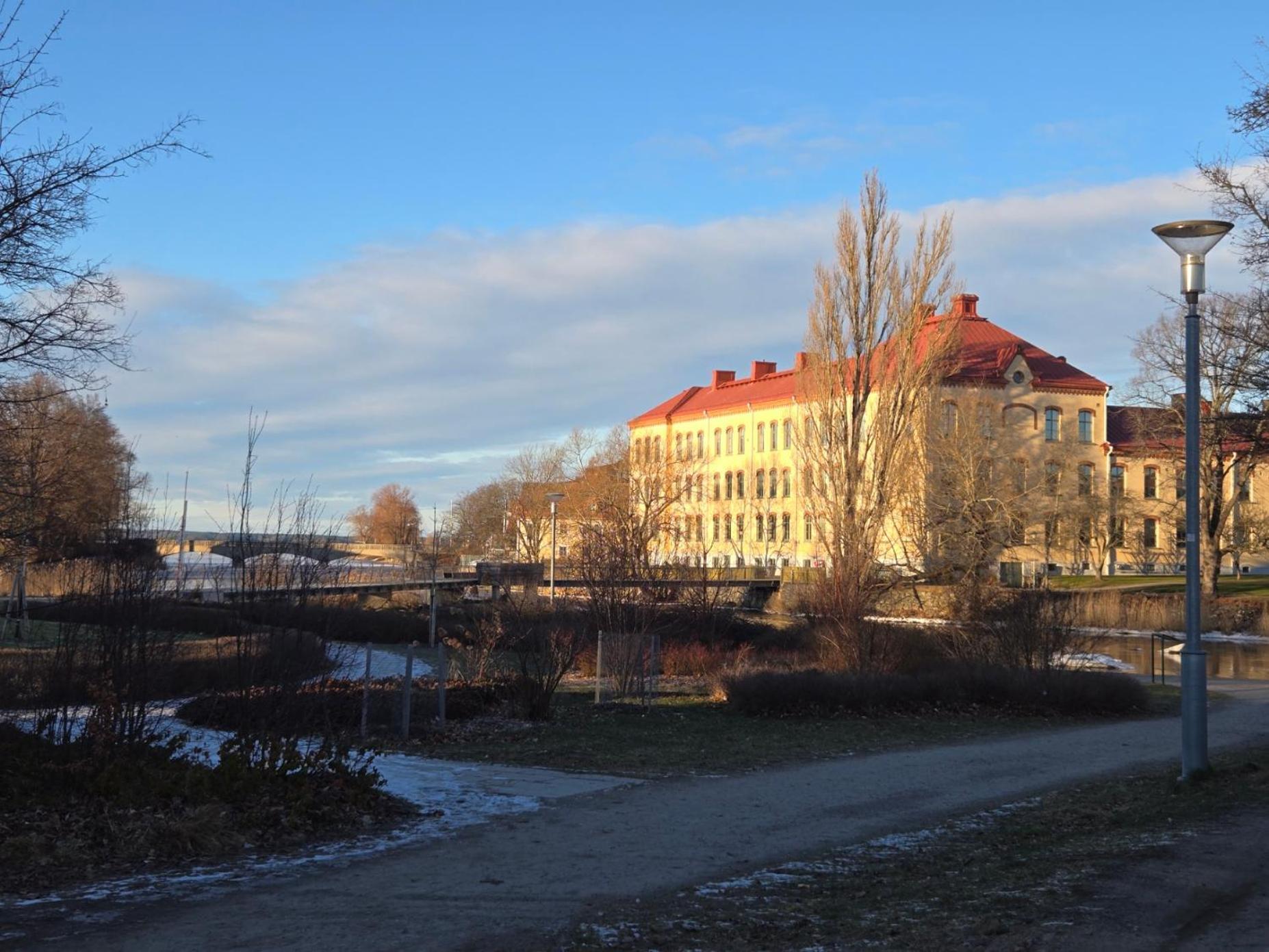 Vaenerport Lakefront Hotell Mariestad Bagian luar foto